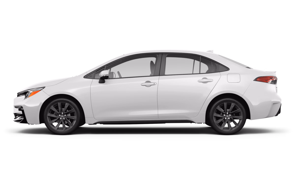 Toyota Corolla Cross Hybrid - Side view Toyota Corolla Cross Hybrid - Side view